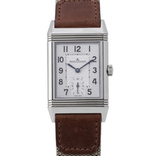 Load image into Gallery viewer, JAEGER-LE COULTRE Reverso Classic Medium Small Second Stainless Steel Leather Silver DialQ2438520