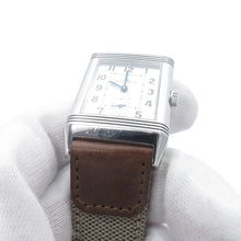 Load image into Gallery viewer, JAEGER-LE COULTRE Reverso Classic Medium Small Second Stainless Steel Leather Silver DialQ2438520