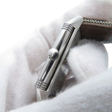 Load image into Gallery viewer, JAEGER-LE COULTRE Reverso Classic Medium Small Second Stainless Steel Leather Silver DialQ2438520