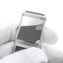 Load image into Gallery viewer, JAEGER-LE COULTRE Reverso Classic Medium Small Second Stainless Steel Leather Silver DialQ2438520