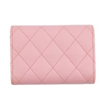 Load image into Gallery viewer, CHANEL Matelasse Classic Small Flap Wallet PinkAP0230 Caviar Leather