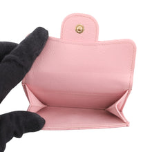 Load image into Gallery viewer, CHANEL Matelasse Classic Small Flap Wallet PinkAP0230 Caviar Leather