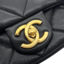 Load image into Gallery viewer, CHANEL Mini Flap Chain Shoulder Bag BlackAS3368 Caviar Leather