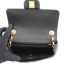 将图像加载到图库查看器中,CHANEL Matelasse Small Flap Chain Shoulder Bag BlackAS3205 Lambskin Size 20