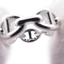 将图像加载到图库查看器中,HERMES Chaine d'Ancre Anchene Ring Size PM/55/#15 SV925