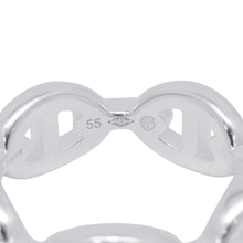 将图像加载到图库查看器中,HERMES Chaine d'Ancre Anchene Ring Size PM/55/#15 SV925