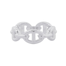 将图像加载到图库查看器中,HERMES Chaine d'Ancre Anchene Ring Size PM/56/#16 SV925