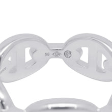 将图像加载到图库查看器中,HERMES Chaine d'Ancre Anchene Ring Size PM/56/#16 SV925
