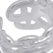 将图像加载到图库查看器中,HERMES Chaine d'Ancre Anchene Ring Size GM/54/#14 SV925