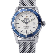 Load image into Gallery viewer, BREITLING Superocean Heritage 42 Stainless Steel Silver DialA1732116/G717