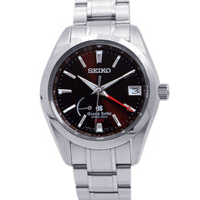Load image into Gallery viewer, SEIKO Grand Seiko Spring Drive GMT Mitsukoshi Nihonbashi Limited Edition Stainless Steel Dark Brown DialSBGE007