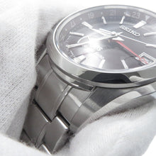 Load image into Gallery viewer, SEIKO Grand Seiko Spring Drive GMT Mitsukoshi Nihonbashi Limited Edition Stainless Steel Dark Brown DialSBGE007