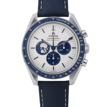 Load image into Gallery viewer, OMEGA Speedmaster 50th Anniversary Silver Snoopy Award Stainless Steel Nylon Silver Dial310.32.42.50.02.001