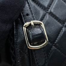 Load image into Gallery viewer, CHANEL Matelasse Mesh Backpack BlackAS5484 Shiny Lambskin Mesh