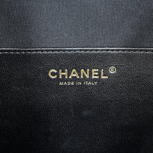Load image into Gallery viewer, CHANEL Matelasse Mesh Backpack BlackAS5484 Shiny Lambskin Mesh