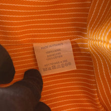 Load image into Gallery viewer, HERMES Bride a Black Animated Block Granite Wool Toile Chevrons Size GM