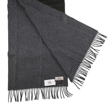 将图像加载到图库查看器中,HERMES Scarf Recto Verso Green/Gray Cashmere100%