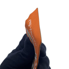 Load image into Gallery viewer, HERMES Twilly Horse of Liberty Chevaux en Liberte Orange・Cui / Beige・Dore / White Silk100%