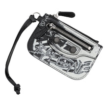 Load image into Gallery viewer, BALENCIAGA Lucagol Coin purse Black/White776769 Leather