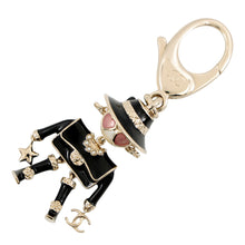 Load image into Gallery viewer, CHANEL Mademoiselle/Gabrielle Doll BlackABG014-B21625-U3081 Gold Plated Faux Pearl