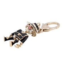 Load image into Gallery viewer, CHANEL Mademoiselle/Gabrielle Doll BlackABG014-B21625-U3081 Gold Plated Faux Pearl