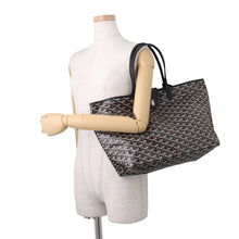 Load image into Gallery viewer, GOYARD Saint Louis BlackSTLCROPMLTY01CL01P PVC Leather Size PM