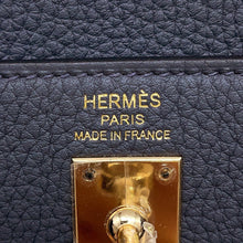 Load image into Gallery viewer, HERMES Kelly Retourne Ardoise Togo Leather Size 25