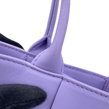 Load image into Gallery viewer, Bottega Veneta Cassette 2-Way Tote Purple709341VMAY14214 Lambskin Size Mini