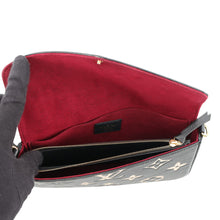 Load image into Gallery viewer, LOUIS VUITTON Felicie Pochette Noir/BeigeM80482 Monogram Empreinte Leather