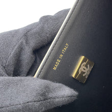 Load image into Gallery viewer, CHANEL CC Logo Chain Wallet Beige/BlackAP5455 Caviar Leather