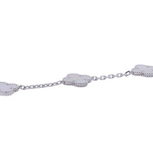 Load image into Gallery viewer, Van Cleef & Arpels Vintage Alhambra Bracelet 5 motifsVCARF48400 18K White Gold