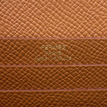 Load image into Gallery viewer, HERMES Maillon Compact Wallet Gold Epsom