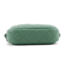 Load image into Gallery viewer, CHANEL Matelasse ChainShoulder Bag GreenA91796 Lambskin