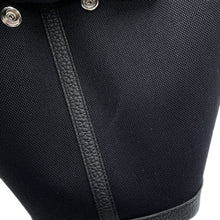 Load image into Gallery viewer, HERMES Garden Party Black Toile H Negonda Leather Size TPM