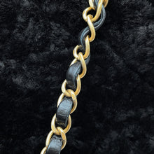 Load image into Gallery viewer, CHANEL Paris 31 Louis Cambon Chain Shoulder Bag Black Shearling Sheep Tweed Leather