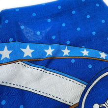 Load image into Gallery viewer, HERMES Giant Square LA PROMENADE DU MATIN Size 140 Blue・Azur/White/ Caramel Cashmere70% Silk30%