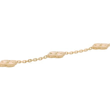 将图像加载到图库查看器中,Van Cleef & Arpels Vintage Alhambra Necklace with 10 Guilloché MotifsVCARP3JJ00 18K Yellow Gold