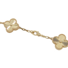 将图像加载到图库查看器中,Van Cleef & Arpels Vintage Alhambra Necklace with 10 Guilloché MotifsVCARP3JJ00 18K Yellow Gold