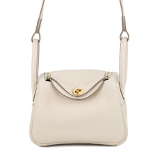 Load image into Gallery viewer, HERMES Lindy Craie Taurillon Clemence Size Mini