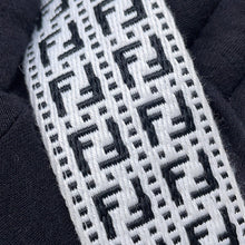 Load image into Gallery viewer, FENDI FF Strap You White/Black Canvas