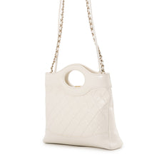 Load image into Gallery viewer, CHANEL CHANEL31 Shopping Bag WhiteAS4133 Shiny Calf Leather Size Mini