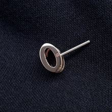 将图像加载到图库查看器中,HERMES Pop Ash Earrings Size Mini Beige Lacquer Gold Plated