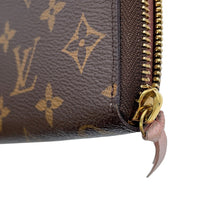 Load image into Gallery viewer, LOUIS VUITTON Portefeuille Clemence Rose BallerineM61298 Monogram