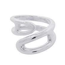 将图像加载到图库查看器中,HERMES Chaine d'Ancre Twist Punk Ring Size PM/52/#12 SV925