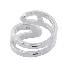 将图像加载到图库查看器中,HERMES Chaine d'Ancre Twist Punk Ring Size PM/52/#12 SV925