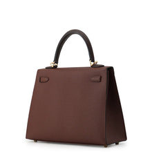 Load image into Gallery viewer, HERMES Kelly Sellier tricolor Terre/Ebene/Craie Epsom Size 25