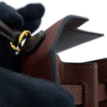 Load image into Gallery viewer, HERMES Kelly Sellier tricolor Terre/Ebene/Craie Epsom Size 25