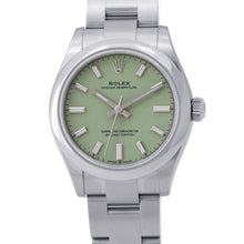 将图像加载到图库查看器中,ROLEX Oyster Perpetual 31 W31mm Stainless Steel pistachio Dial277200