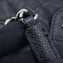 Load image into Gallery viewer, CHANEL Matelasse CC Logo Shoulder Bag Black Caviar Leather