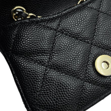 Load image into Gallery viewer, CHANEL Matelasse belt bag BlackAP1952 Caviar Leather